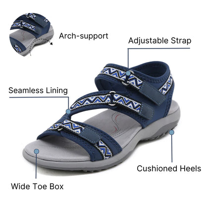 HexoComfy™ – orthopedische sandalen met voetboog ondersteuning