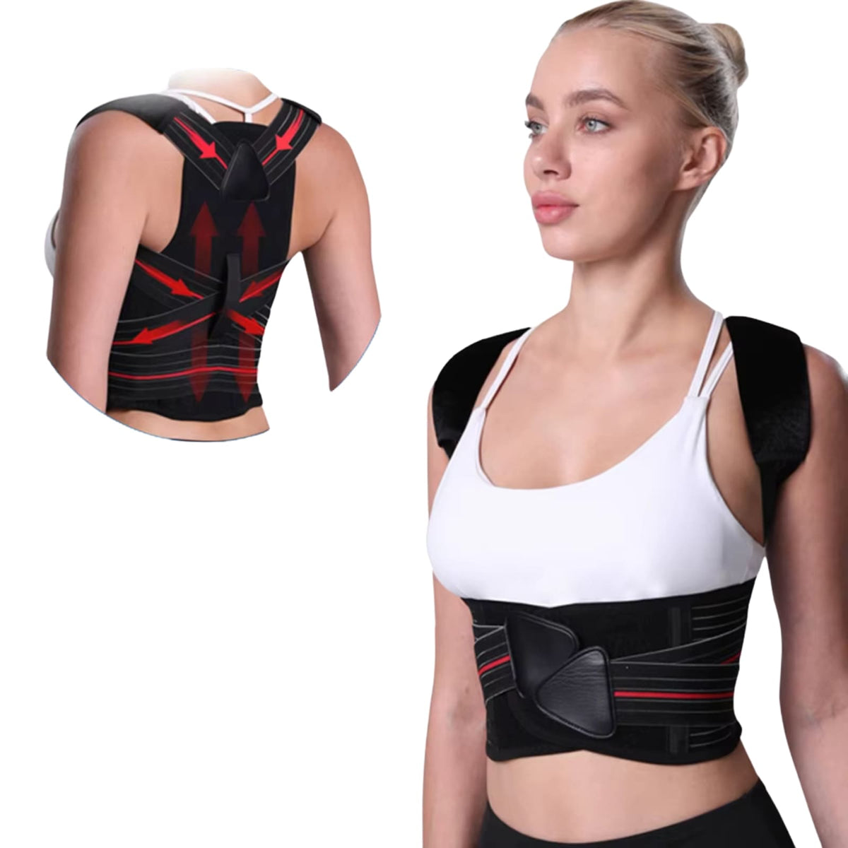 PostureGuard™ Adjustable Posture Corrector for Back Support and Alignment 11