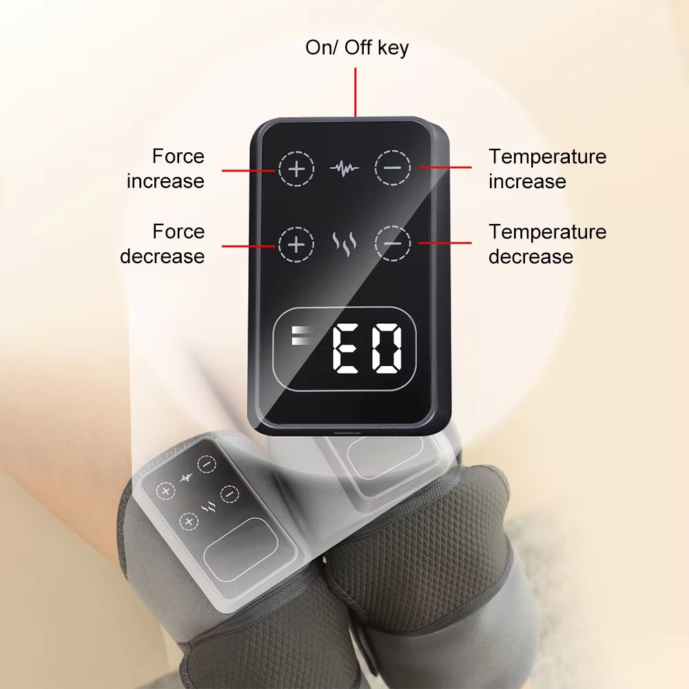 HexoRelief™ – elektrische verwarmde knieband voor gewrichtspijn en koude benen therapie
