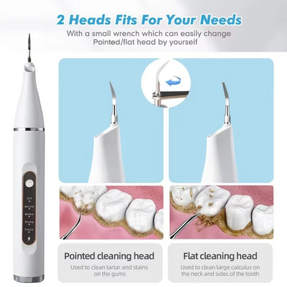 HexoSmile™ Ultrasone Tandreiniger voor Tandsteen Verwijderen en Wittere Tanden