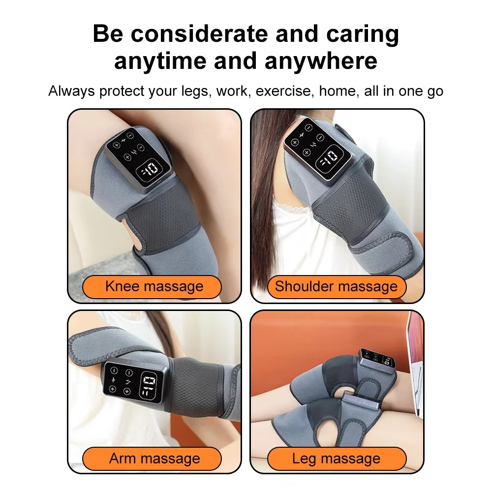 HexoRelief™ – elektrische verwarmde knieband voor gewrichtspijn en koude benen therapie