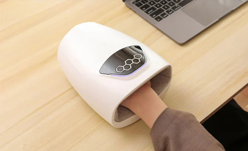 HexoPalm™ – Elektrische Handmassage met Warmte & Compressie