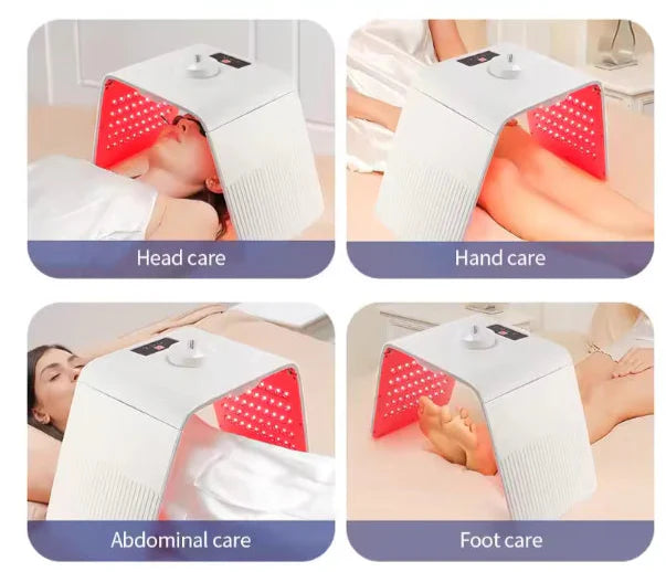 HexoRay™ – 7-Kleuren LED Lichttherapie voor Huidverjonging