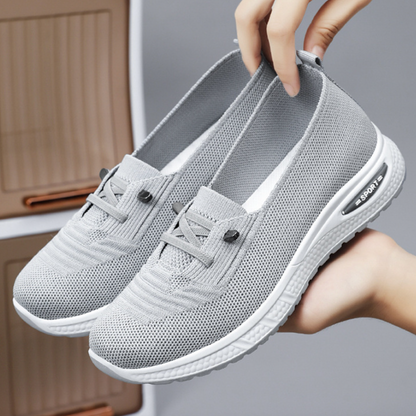 HexoComfy™ – orthopedische dames slip-ons van ademend mesh