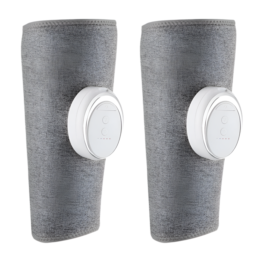 HexoLeg™ – draadloze aircompressie kuitmassager met warmte en slimme drukverlichting