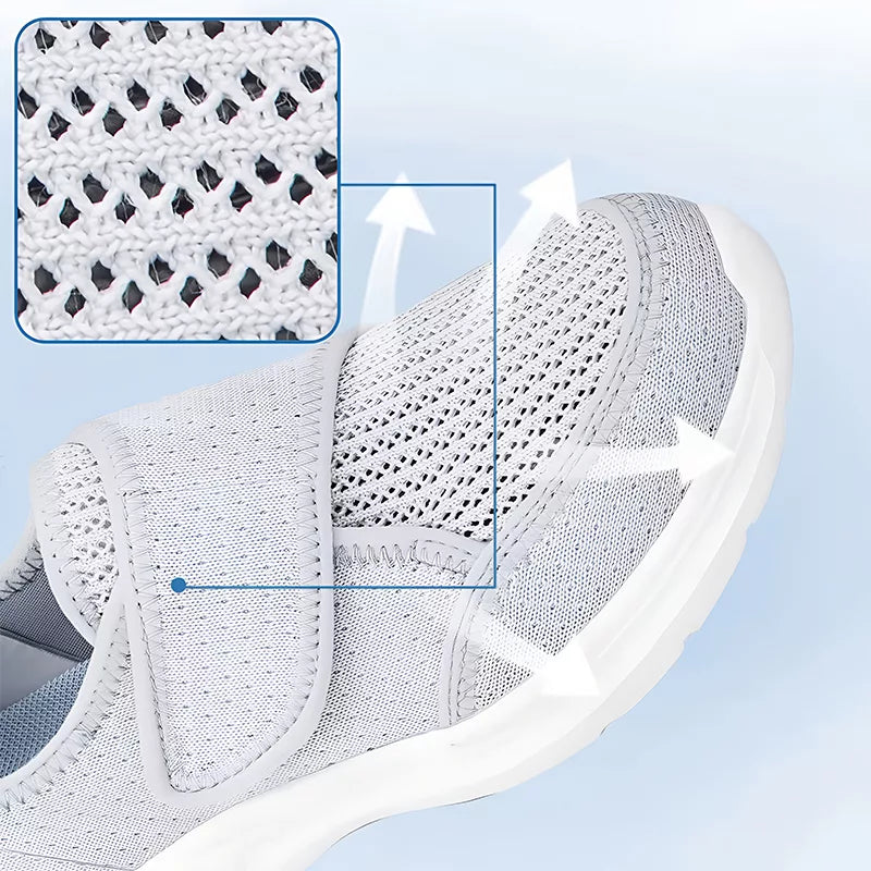 HexoComfy™ – Orthopedische damesschoenen met brede pasvorm voor gezwollen voeten & oedeemverlichting