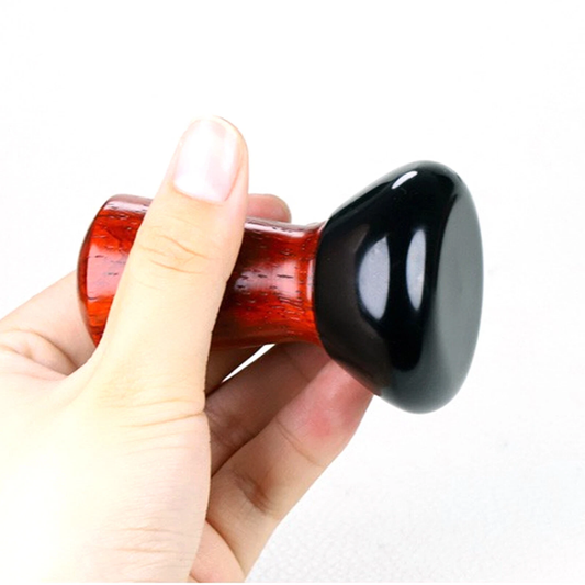 HexoGlow™ – Hete Bian Steen Gezichtsmassager